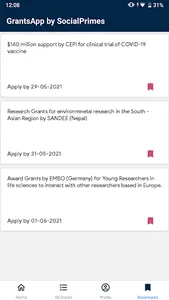 GrantsApp - Get Funds For NGOs screenshot 1