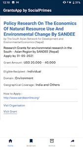 GrantsApp - Get Funds For NGOs screenshot 2