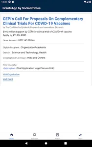 GrantsApp - Get Funds For NGOs screenshot 6
