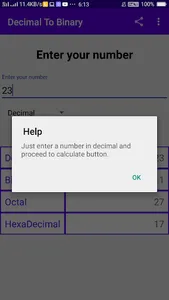 Decimal To Binary screenshot 7