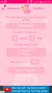 Pregnancy Tracker screenshot 0