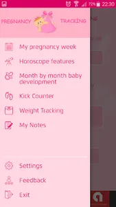 Pregnancy Tracker screenshot 1