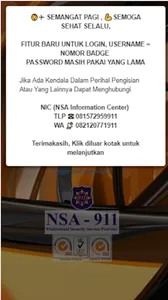 NSA-911 Anggota screenshot 0