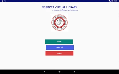 NSAKCET Virtual Library screenshot 9