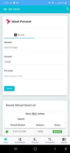 NS CASH screenshot 1