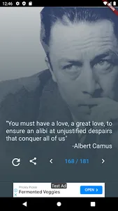 Albert Camus Quotes screenshot 0