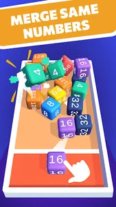 4096 3D - Number Puzzle Game screenshot 1