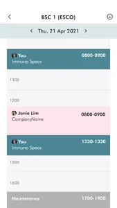 NSG Booking Platform screenshot 2