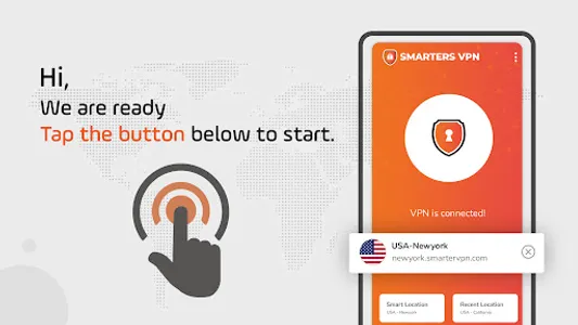 SmartersVPN - VPN Client screenshot 0