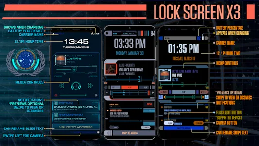 TREK: Lock Screen screenshot 0