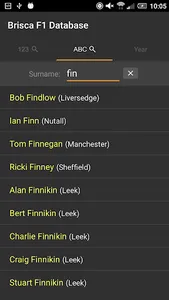 Brisca Stock Car Database screenshot 2