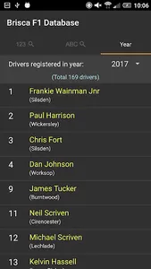 Brisca Stock Car Database screenshot 3