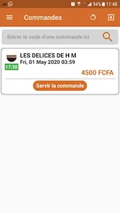 NTAS Foods Restaurer screenshot 1