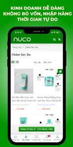 Nuco: Kênh Đại lý, CTV Mỹ Phẩm screenshot 3