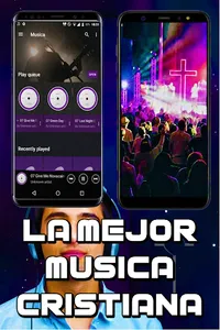 Escuchar Música Cristiana Radi screenshot 2