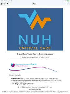 Critical Care Visitors screenshot 1