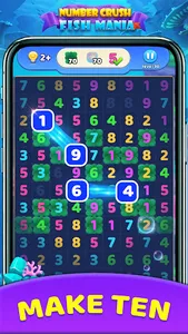 Number Crush - Fish Mania screenshot 11