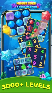 Number Crush - Fish Mania screenshot 18