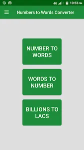 Numbers to Words Converter screenshot 0