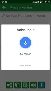 Numbers to Words Converter screenshot 3