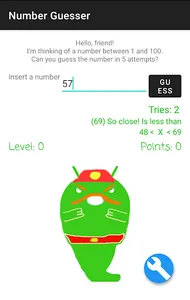 Number Guess screenshot 1
