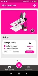 Reserva tu espacio screenshot 2