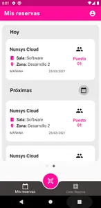 Reserva tu espacio screenshot 3