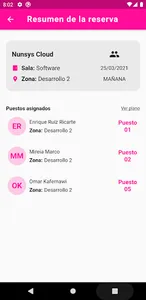 Reserva tu espacio screenshot 6
