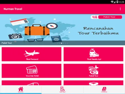 Nurman travel - Tiket & Hotel screenshot 1