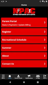 Nutmeg Performing Arts Center screenshot 1