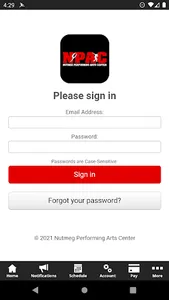 Nutmeg Performing Arts Center screenshot 2