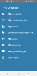 NutriApp screenshot 1