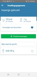NutriApp screenshot 3