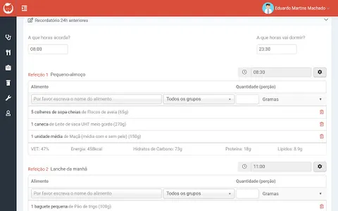 Softdiet - App clínica screenshot 4