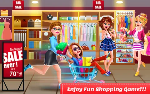 Shopping Mall Girl Cashier screenshot 1