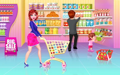 Girl Cashier -Grocery Shopping screenshot 7