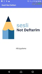 Sesli Not Defteri screenshot 1