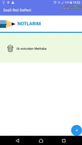 Sesli Not Defteri screenshot 2