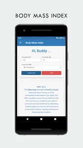 Healthy+: Age, BMI Calculator screenshot 3