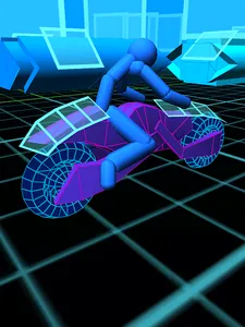 Stickman Neon Motorcycle Race screenshot 16