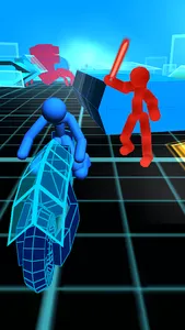 Stickman Neon Motorcycle Race screenshot 4