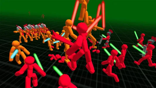 Stickman Simulator Neon Battle screenshot 0