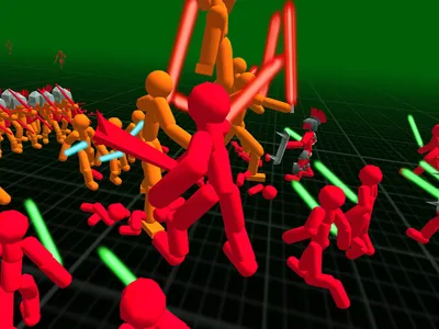 Stickman Simulator Neon Battle screenshot 10