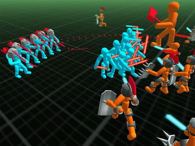 Stickman Simulator Neon Battle screenshot 11