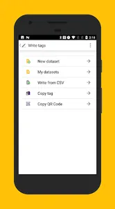 NFC TagWriter by NXP screenshot 1