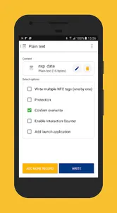 NFC TagWriter by NXP screenshot 2