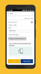 NFC TagWriter by NXP screenshot 5