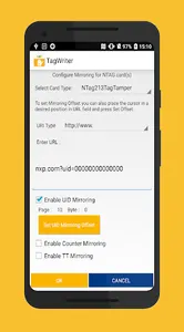 NFC TagWriter by NXP screenshot 7