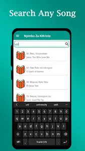 Nyimbo Za KiKristo - Songbook screenshot 1