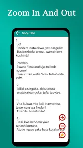 Nyimbo Za Wokovu - In Swahili screenshot 5